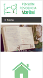 Mobile Screenshot of pensionmaribel.com